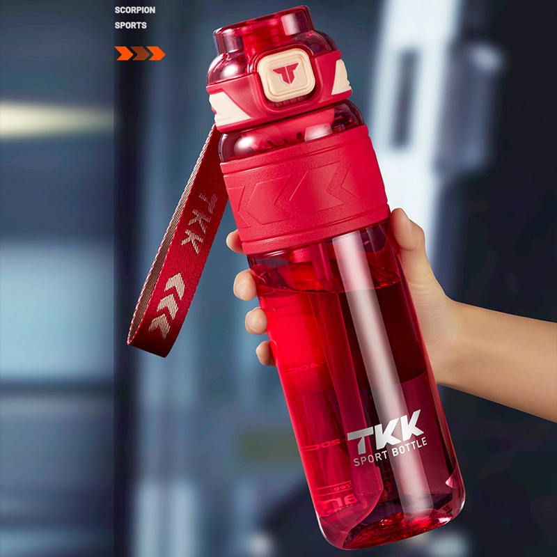 2022 Gym and Outdoor Camping Time Marker 800ml Sports Motivational Water Bottle Frosted Plastic Water Bottle – Tritan BPA Free Water Bottle and Motivational Water Bottle price