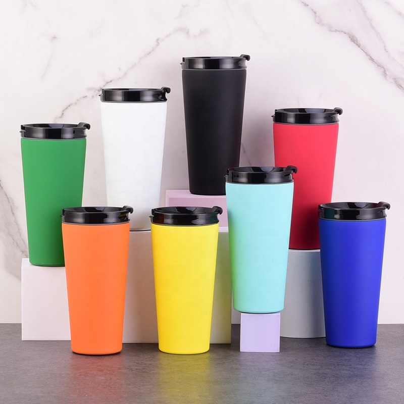 20oz 600ml Double Walled 304 Stainless Steel Tumblers Vacuum Insulated Tumbler with Leak Proof Lid – Tumbler with Lid and Vacuum Insulated Tumbler price