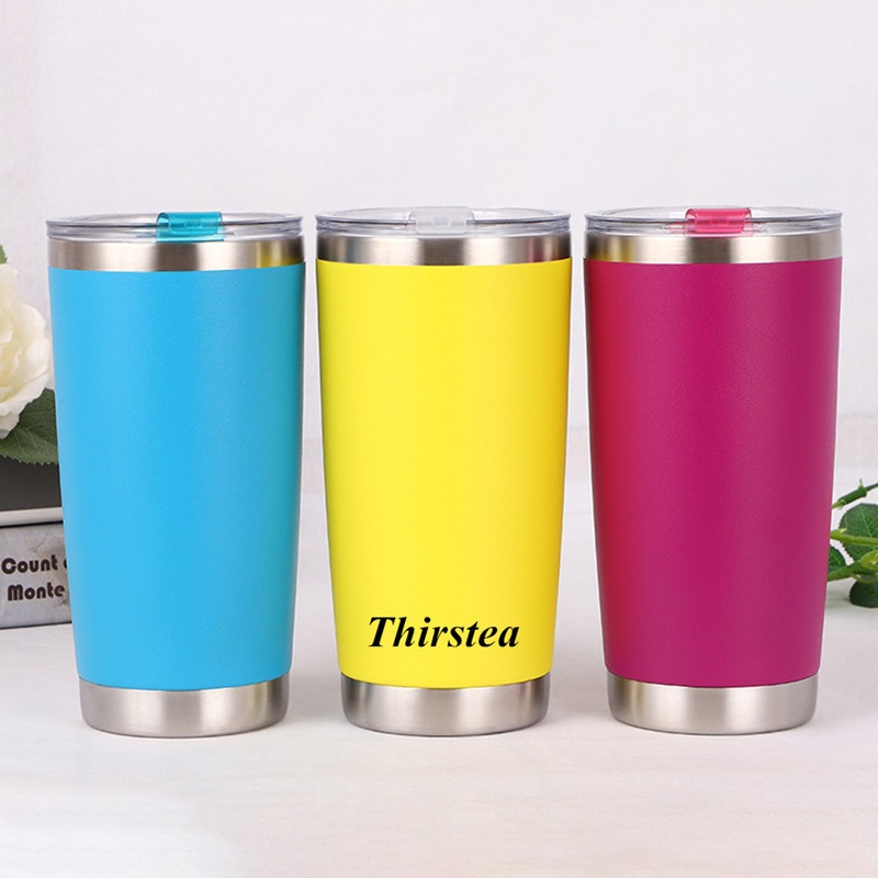 20oz Double Wall Stainless Steel Travel Straw Mug – Multicolor Bottle and Gift Water Bottle price