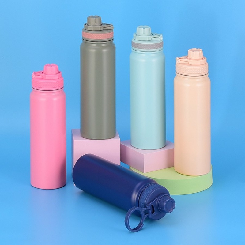 25oz 750ml Stock 304 Stainless Steel Double Walled Vacuum Insulated Wide Mouth Water Bottle with New Lid – Bottle with New Lid and Wide Mouth Water Bottle price
