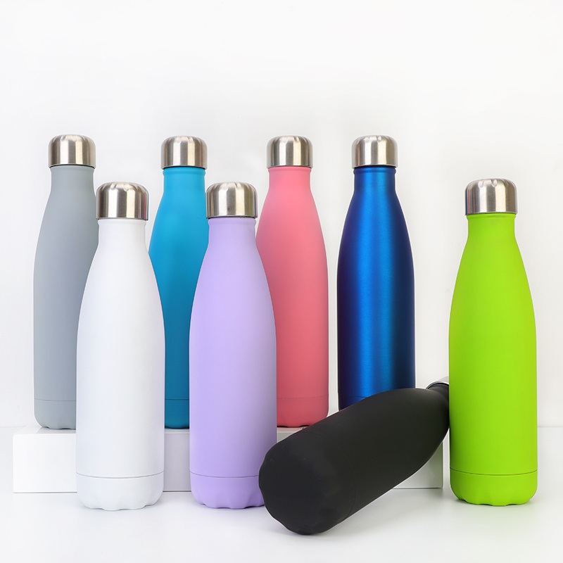 500ml Double Wall 304 Stainless Steel Vacuum Water Bottle with Customizable Logo – Stainless Steel Water Bottle and Water Bottle price