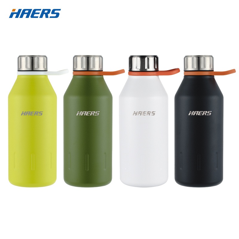 Haers BPA Free Double Wall Vacuum Sports Home Office Easy Carry Personalized Insulated Water Bottle for Outdoor – Water Bottle and Vacuum Water Bottle price