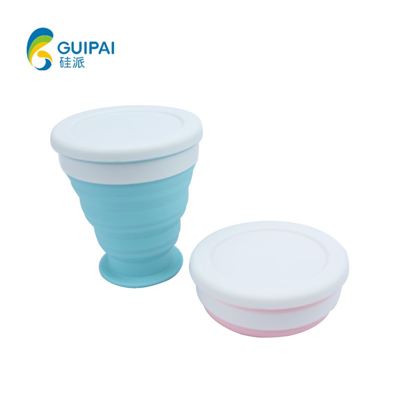 Heat Resistance Silicone Outdoor Drinking Cup Foldable Silicone Coffee Cup – Portable Silicon Coffee Cup and Eco Friendly Travel Silicone Coffee Cups price