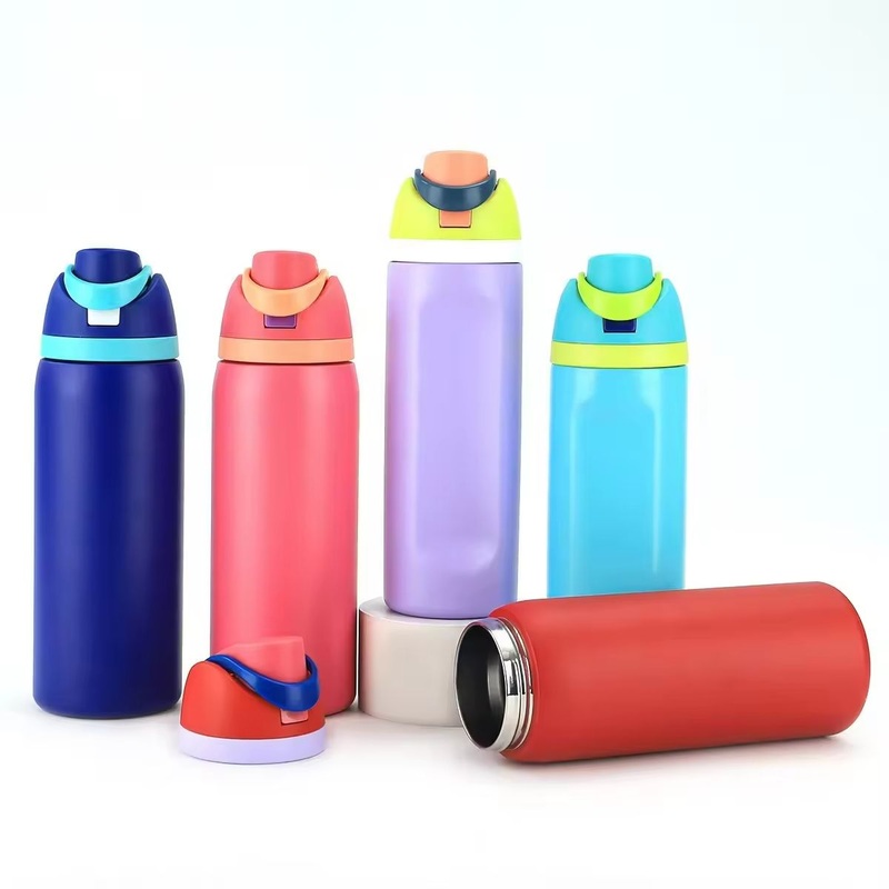 Logo Custom Powder Coated Sport Water Bottle Vacuum Cup Gym 20oz 24oz 32oz Portable Stainless Steel Water Bottle – Car Bottle Stainless Steel Bottle and BPA-Free Sport Water Bottle price