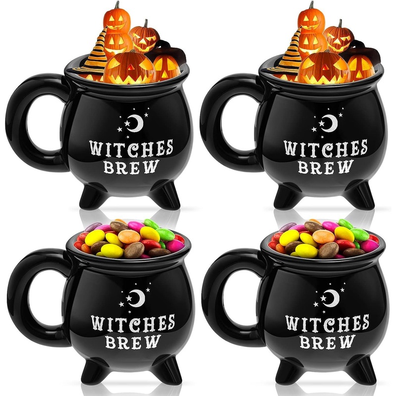 12oz Halloween Witches Brew Cauldron Coffee Mug – Ceramic Coffee Mug and Witches Brew Mug price