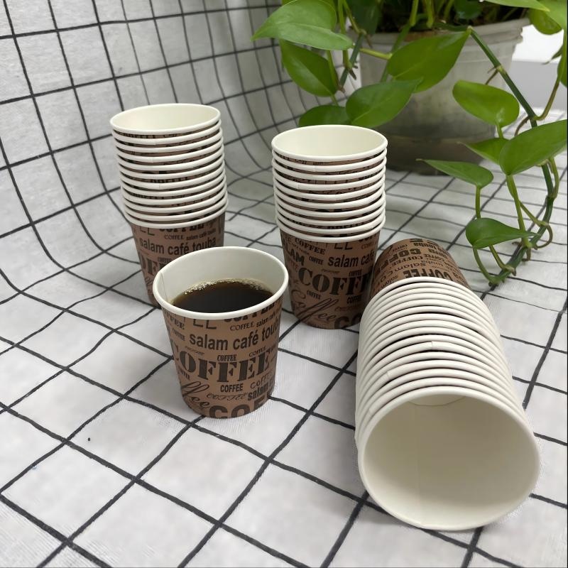 4oz 7oz 8oz 12oz 16oz Disposable Single Wall Paper Cup for Hot Drink Biodegradable Custom Logo Accept for Coffee Cup – Disposable Degradable Paper Cups and Custom Logo Printed Paper Cup price