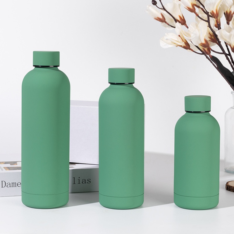 500ml Double-Layer Factory Wholesale Cola Bottle Insulated Cup Outdoor 304 Stainless Steel Small Mouth Bottle Cold Sports Vacuum Flask – Water Bottle and Thermos price