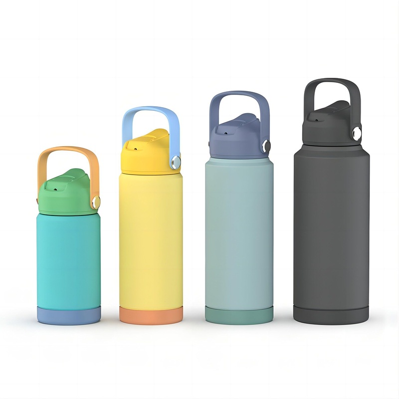 Custom Big Mouth Thermal Double Wall Stainless Steel Vacuum Flask Thermos Coffee Tea Cup Water Bottle with Silicone Cup Cover – Vacuum Flask and Thermos price