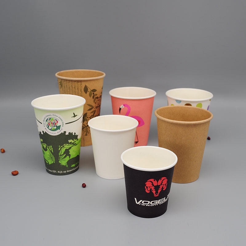 Custom Color Printing Disposable Paper Cup Take Away Coffee Packaging Paper Cup – Paper Cup and Coffee Cup price