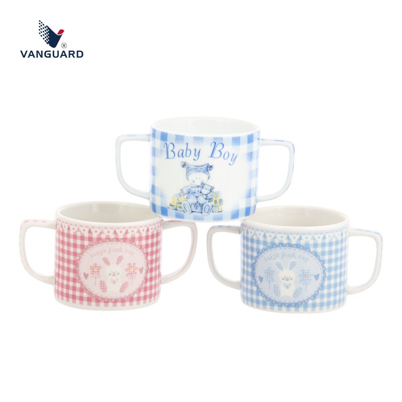 Customized Soup Coffee Mug Cute Decal Printing Soup Mug Ceramic Coffee Mug with Two Handles – Ceramic Coffee Mug and Decal Printing Soup Mug price