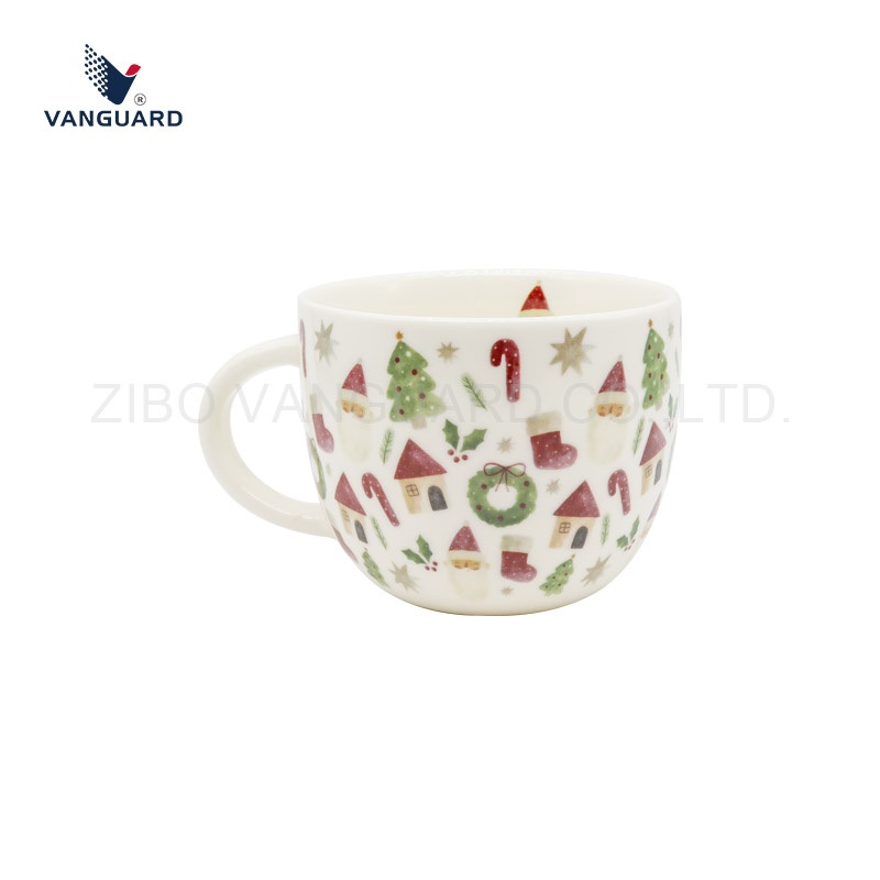 Factory OEM ODM Ceramic Drinking Mug Custom Christmas Coffee Mug – Christmas Coffee Mug and Ceramic Drinking Mug price