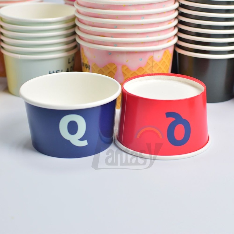Food Packaging Cheap Disposable with Lid Ice Cream Paper Cups – Food Packaging Cups and Disposable Cups price