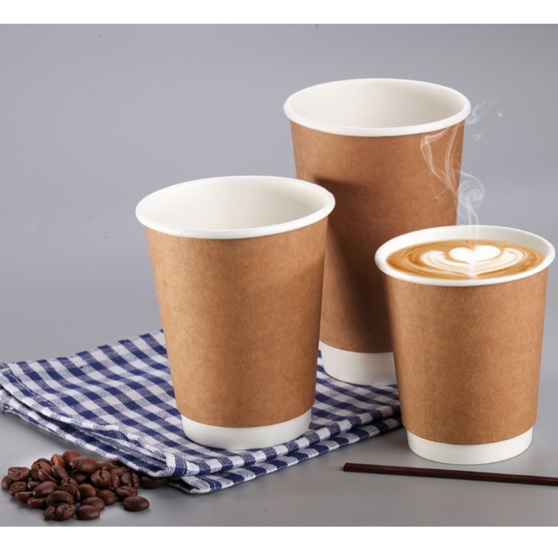 Kraft Hot Drinking Coffee Paper Cups – Coffee Cup and Paper Cup price