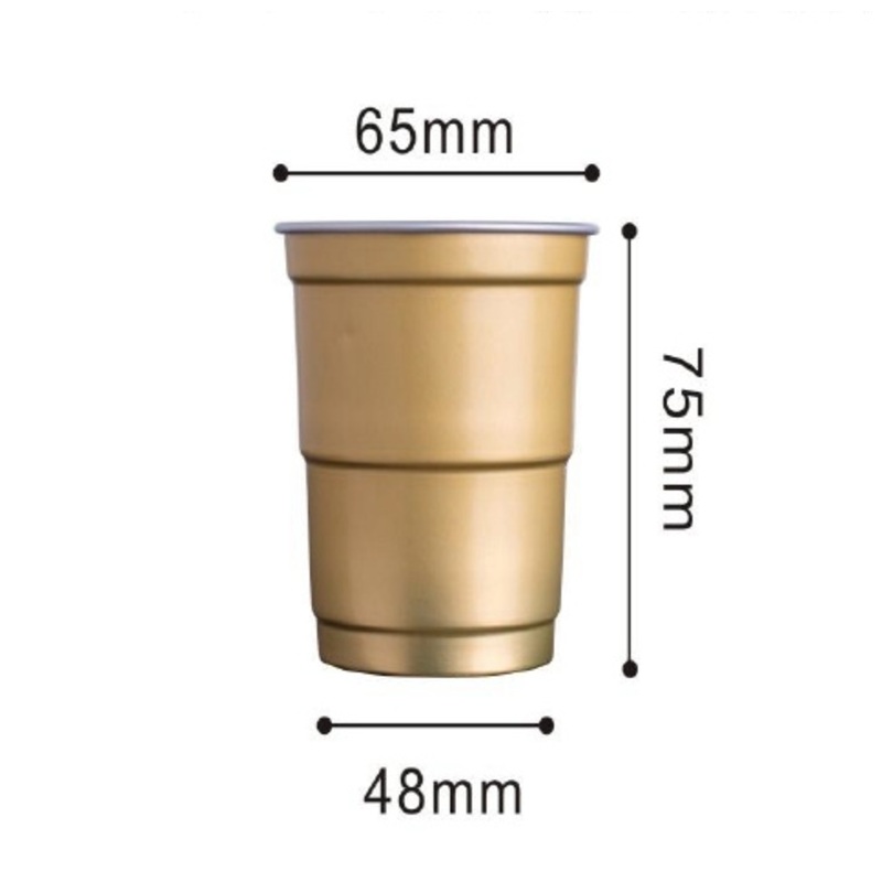 New Design Festival Party Camping 16oz Cups Tumblers Beer Cold Drinking Aluminum Cup with Your Own Logo – Aluminum Cup and Dispostable Aluminum Cup price