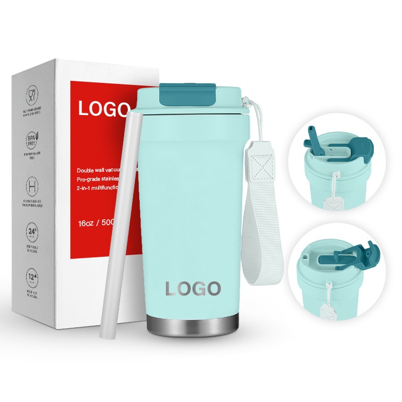 New Design Stainless Steel Vacuum Insulated Coffee Tumbler with 2 in 1 Lid for on-The-Go Lifestyle – Mug and Coffee Mug price