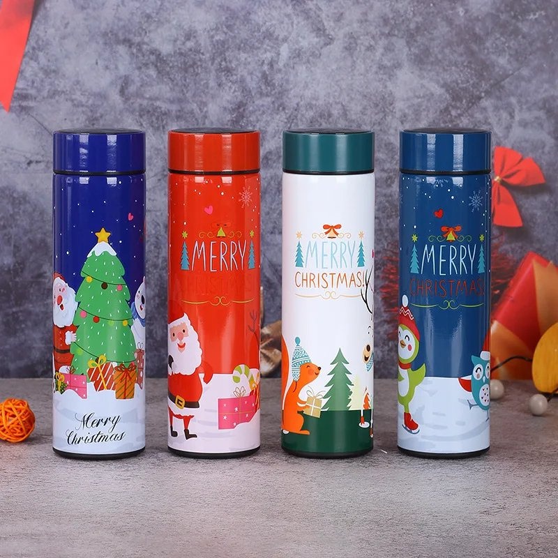 Office Temperature Display Stainless Steel Customized Deisgn Christmas Water Bottle – Water Bottle and Sprot Water Bottle price