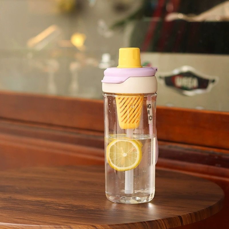 Plastic Transparent Cup High-Durability Student Water Bottle BPA-Free – Plastic Cup and Cup price