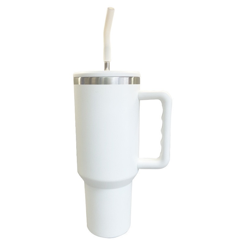 Stainless Steel Travel Mug Cup Reusable Drinking Metal Straw 40oz Skinny Tumbler – Skinny Tumbler and 40oz Tumbler price
