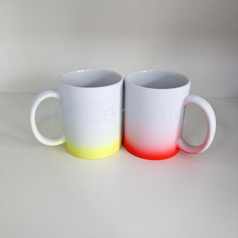 Sublimation Mug with Gradient Color Base – 13oz Ceramic Mug and Matt Ceramic Mug price