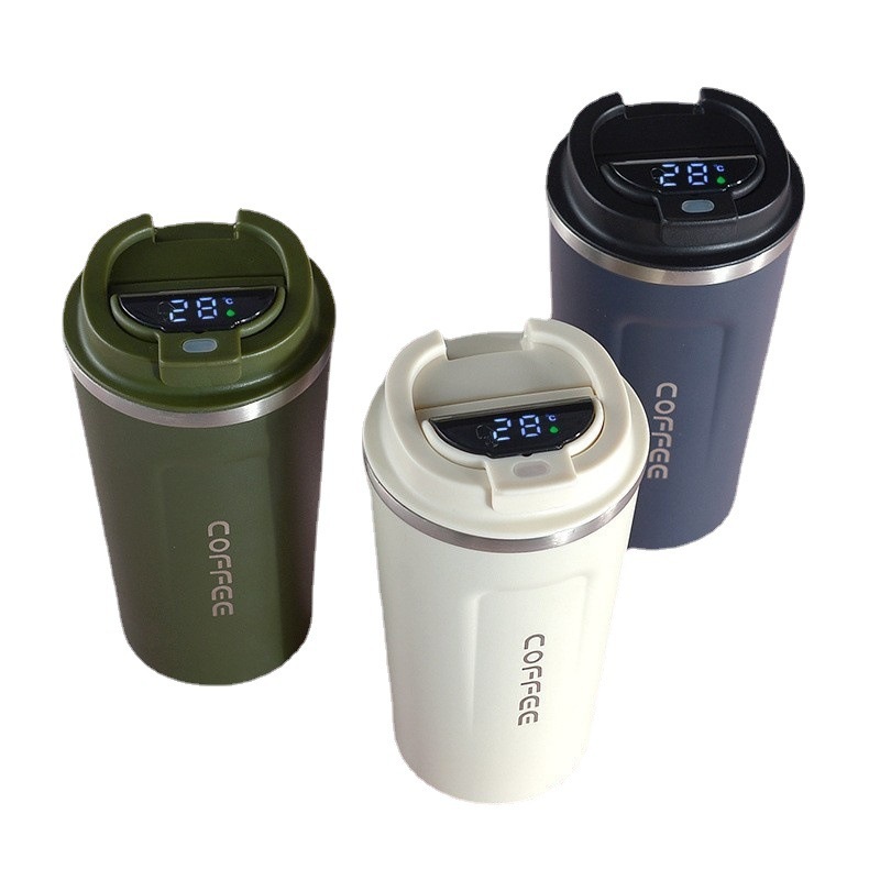 Temperature Display Vacuum Cup Tumbler Smart Stainless Steel Coffee Mug in Bulk – Coffee Mug and Stainless Steel Coffee Mug price