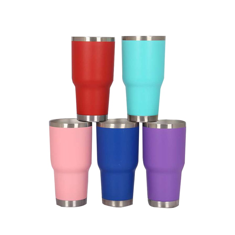 Tumbler Cup Custom Travel Car Mug Double Wall Coffee Cup with Handle – Travel Auto Mug and Plastic Car Mug price