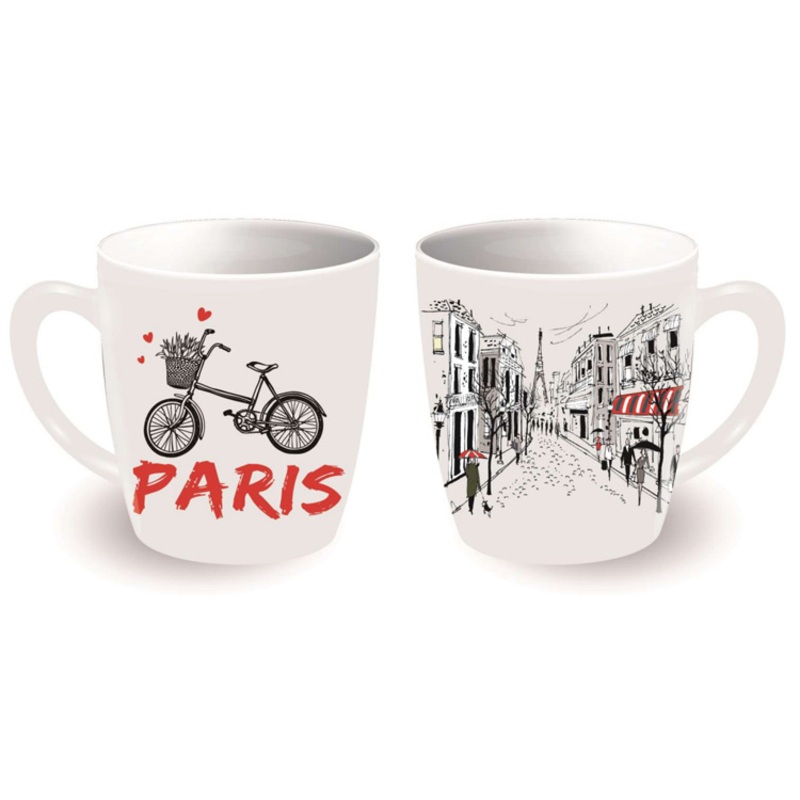 Wholesale Custom City Ceramic Coffee Cup France Paris Tourist Souvenir Mugs – Souvenir Mug and Custom Mug price