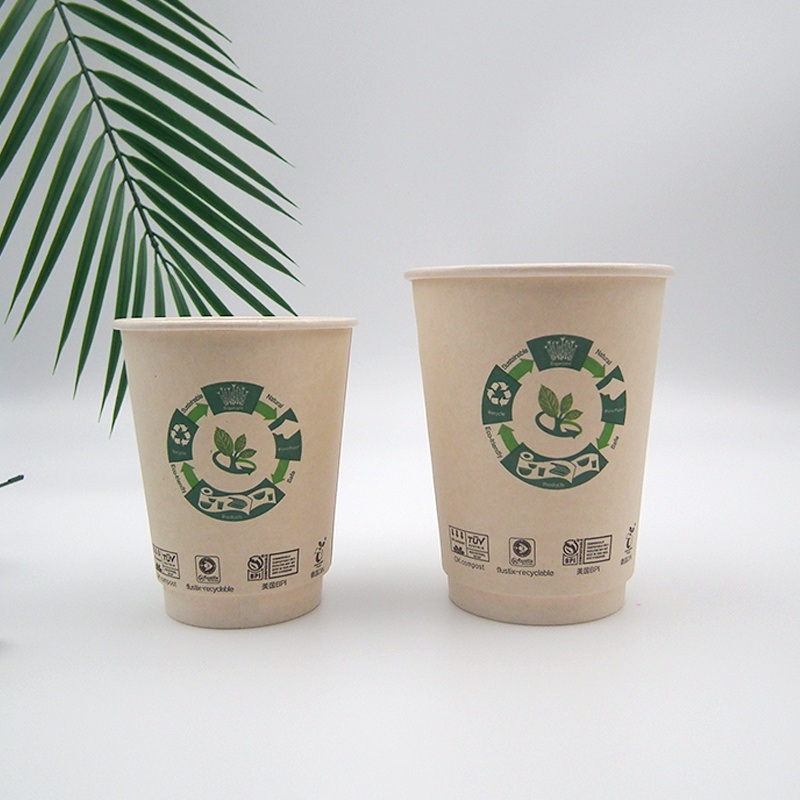 Wm248 PLA Coated 20oz Disposable Double Wall Customized Coffee Paper Cup with Lids – Cup and Hot Cup price