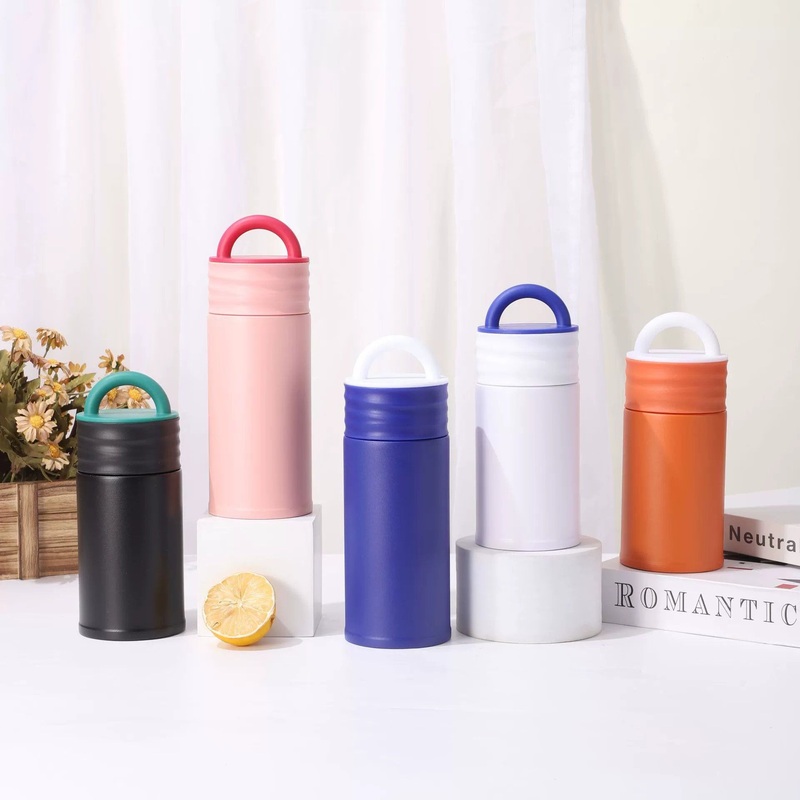 320ml Handle Portable Cup Custom SUS 304 Stainless Steel Tumbler with Detachable Lid – Trendy Travel Mug Summer 2025 – Travel Mug and Trending Products price
