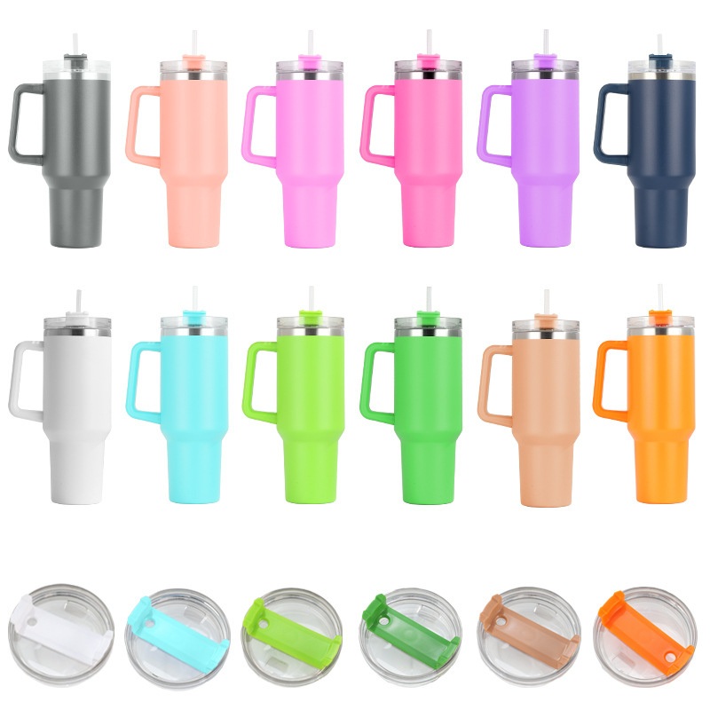 40oz Stainless Steel Double Wall Vacuum Insulated Tumbler with Lid and Straw – Tumbler with Lid and Straw and Travel Coffee Cup price