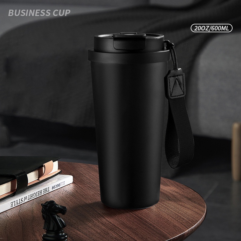 600ml Custom Logo Business Gift Set Double Wall Thermal Reusable Coffee Tumbler – Coffee Tumbler and Hydrogen Water Bottle price