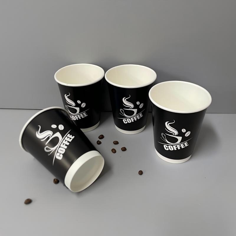 8/10/12/16 Oz Custom Logo Eco-Friendly Paper Cups Wholesale Disposable Coffee Paper Cups with Lids – Disposable Coffee Paper Cups and Coffee Paper Cups with Lids price