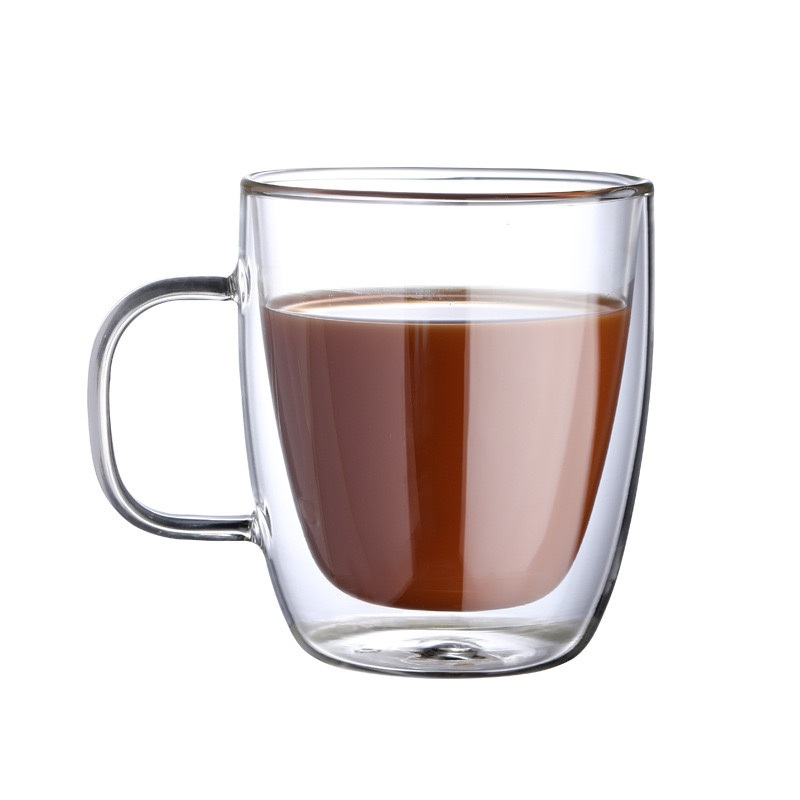 Elegant Double Wall Borosilicate Glass Mug for Coffee and Tea – Glass Tea Mug and Glass Coffee Mug price