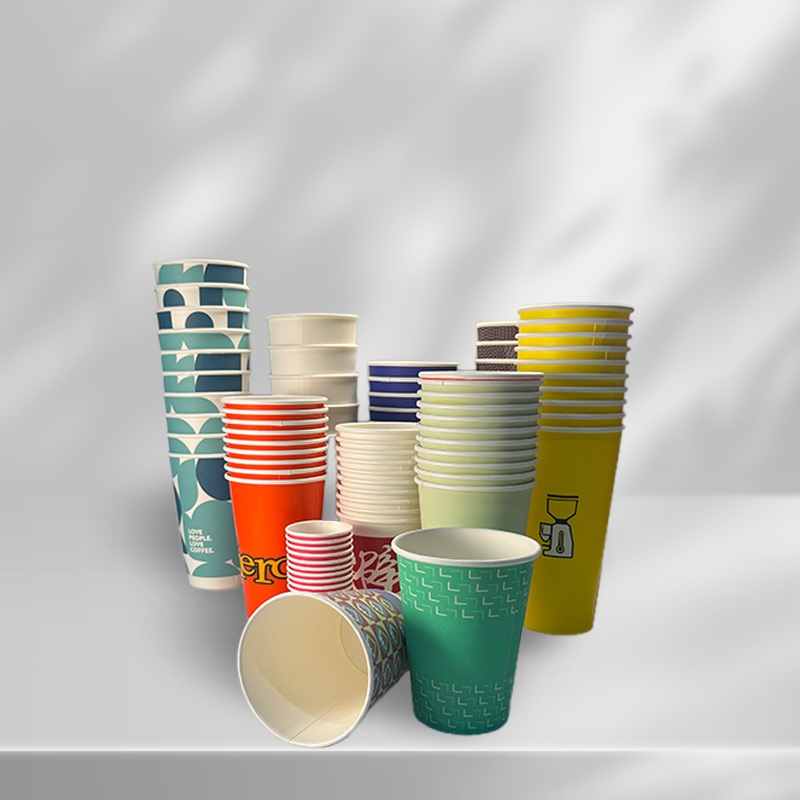 Insulated Ripple Paper Cups with Lids Disposable Coffee Cups for Water Juice Coffee Cup – Paper Cup Coffee and Paper Cups Wholesale price