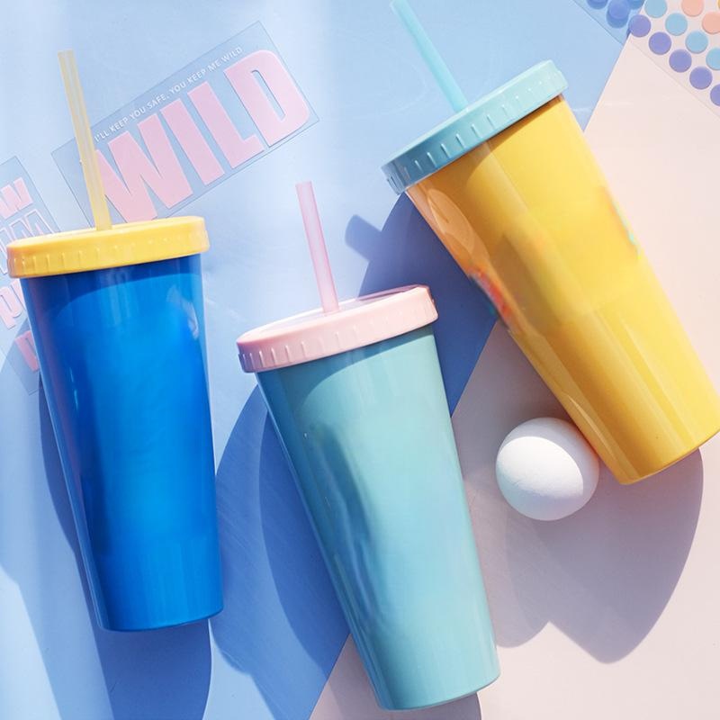 Large Capacity Creative Advertising Straw Plastic Cup – Glass Bottle and Water Glass price