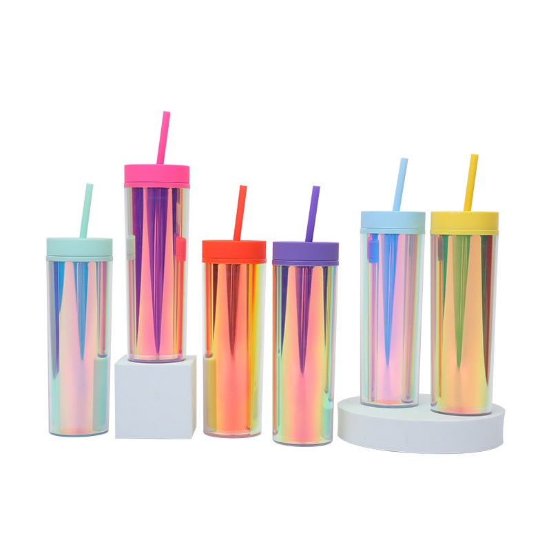 Shike Portable Plastic Coffee Mug 16oz BPA Free Acrylic Matte Double Wall Plastic Tumbler with Straw and Lid – Portable Plastic Coffee Mug and 16oz BPA Free Plastic Tumbler price