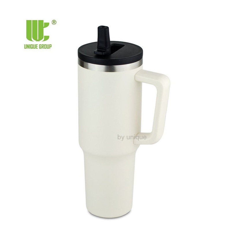 Stainless Steel 40oz Tumbler with Handle for Iced Coffee Travel and Gym Use Wholesale Custom Logo – Stainless Steel Travel Tumbler and OEM 40oz Tumbler price