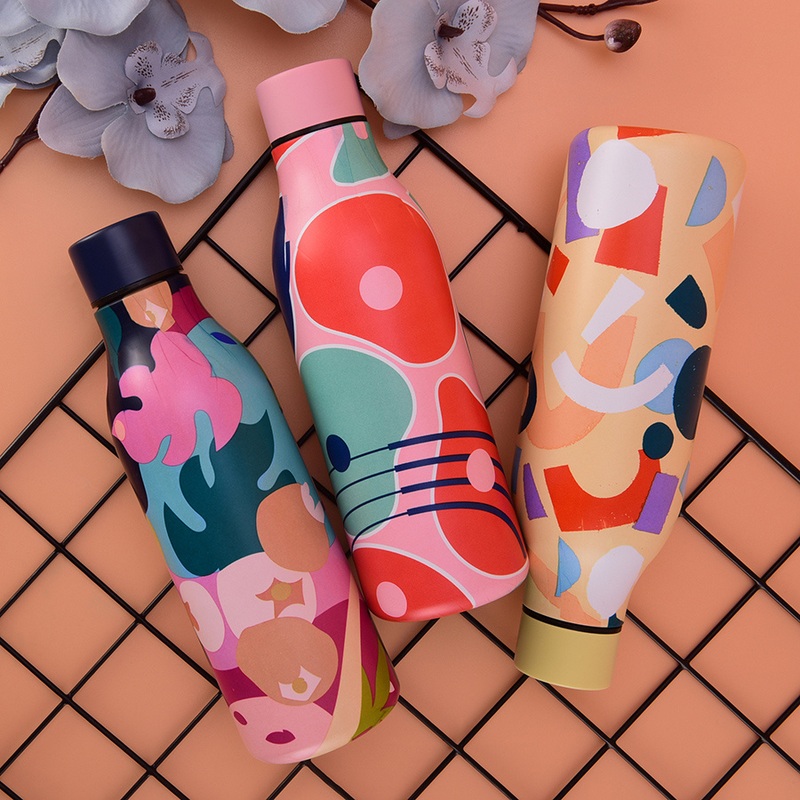 Trending Products 2024 New Arrivals Biodegradable 550ml Drinking Insulated Water Bottle Tumbler Vacuum Flask – Vacuum Flask and Water Bottle Tumbler price