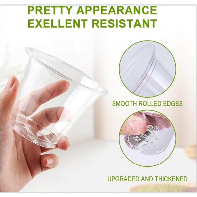 Trendy 89 Caliber 16oz Disposable Pet Cups – Instagram-Worthy Drinkware – 16oz Plastic Pet Cup and Plastic Disposable Pet Cup price