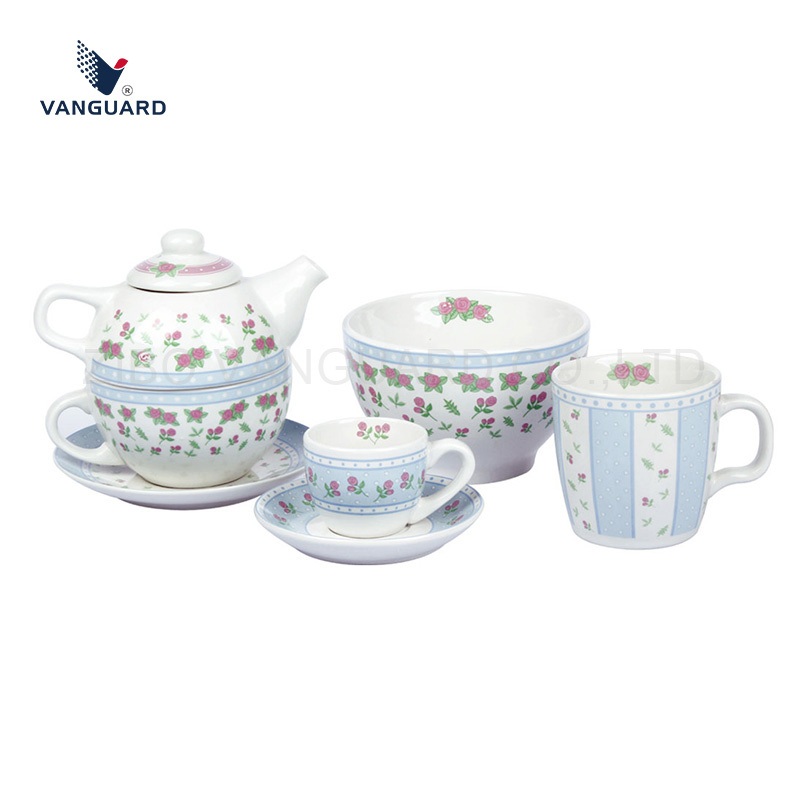 Wholesale Custom Teapot Porcelain Tea Set Ceramic Tea Kettle Versatile Ceramic Tea Set – Ceramic Tea Set and Ceramic Tea Kettle Set price
