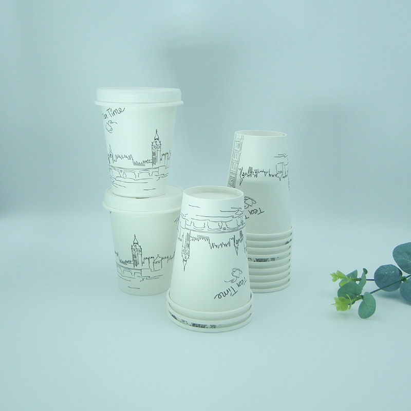 Wm1683 Cheap Made in China Paper Cup Water Based Coating Disposable Eco Friendly Biodegradable 12oz Single Wall Paper Cup – Coffee Paper Cup and Disposable Paper Cup price