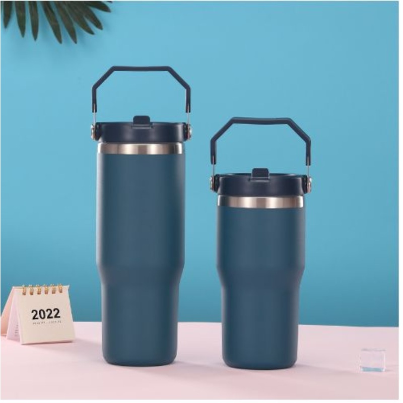 20oz30oz Leaking Proof Coffee Drinking Tumbler Stainless Steel Vacuum Insulated Outdoor Camping Copo Termico Flask with Straw – Travel Mugs for Hot Drinks and Mug price