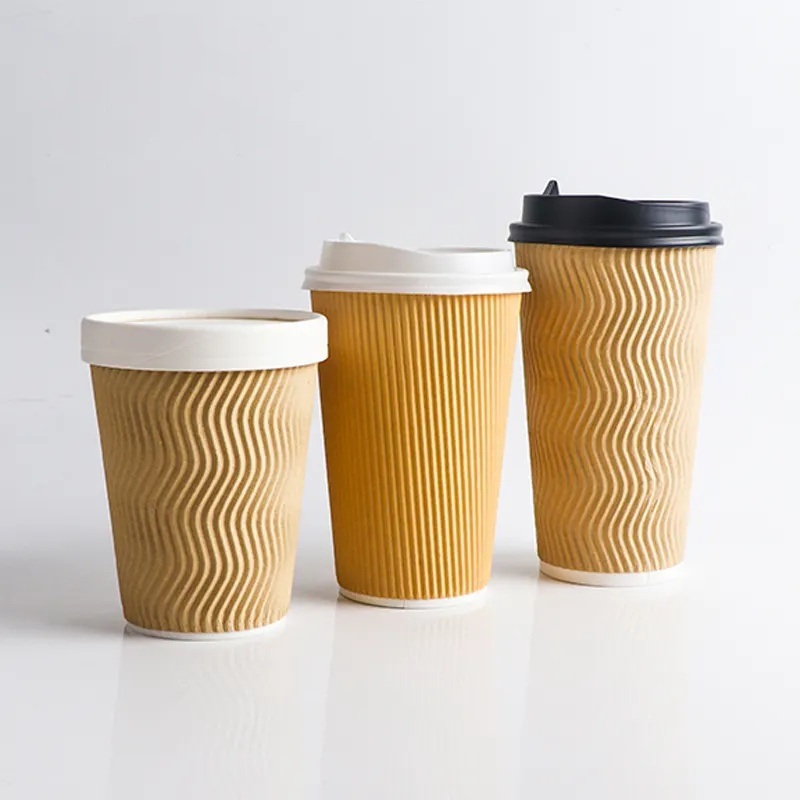 8/12/16/20oz Disposable Double Wall Paper Cup for Hot Drink Personal Logo Paper Cup for Coffee Cup – Paper Cups and Double Wall Coffee Cup price