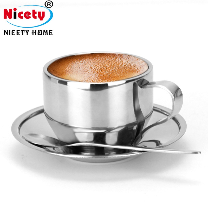 Coffee Mug Double Wall Stainless Steel Hot Water Beer Tea Mug Cups for Outdoor Camping Travel Fishing Drinkware Tazza – Coffee Cup and Water Cup price