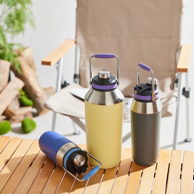 Custom 32oz Wide Mouth Double Wall Vacuum Flask Insulated Sports Water Bottle Stainless Steel with Lid – Sport Bottle and Sport Water Bottle price