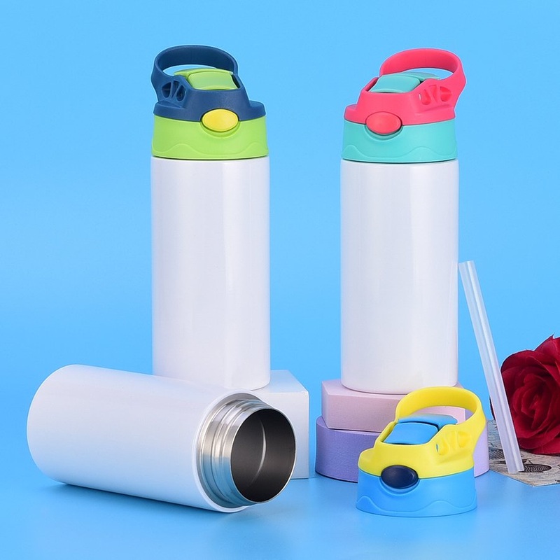 Custom Children Blanks Tumbler Cups Kids Tumbler Sublimation Flip Top BPA Free 12oz Sippy Tumbler – 12oz Sippy Tumbler and BPA Free Tumbler price