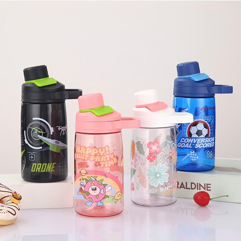 Customized 450ml Food Grade Plastic Tritan Baby Kids School Sport Water Bottle Outing Tumbler Cup with Lid – Plastic Cup and Sports Cup price