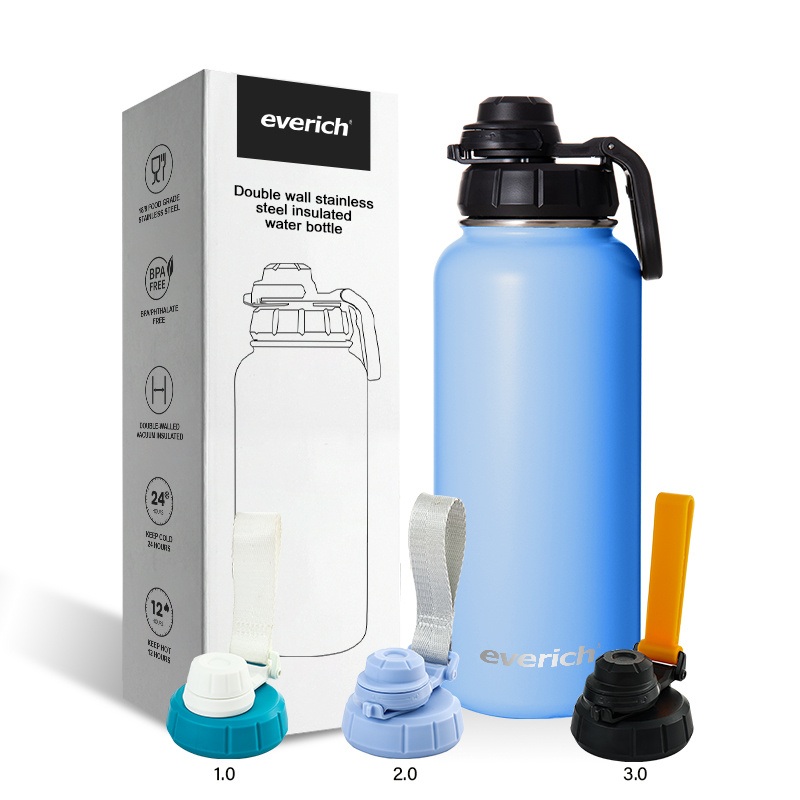 Different Capacity Wide-Mouth Design Stainless Steel Water Bottle with 4.0 Spout Lid Convenient to Carry – Stainless Steel Water Bottle and Water Bottle price