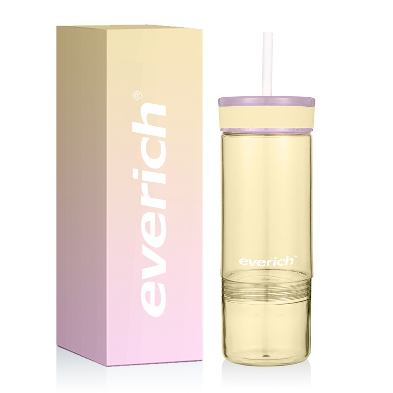 Everich Tritan BPA-Free 2-in-1 Reusable Plastic Tumbler Custom Logo Outdoor Sports Water Bottle with Lid – Double Wall Stainless Steel and Vacuum Insulated Coffee Tumbler price