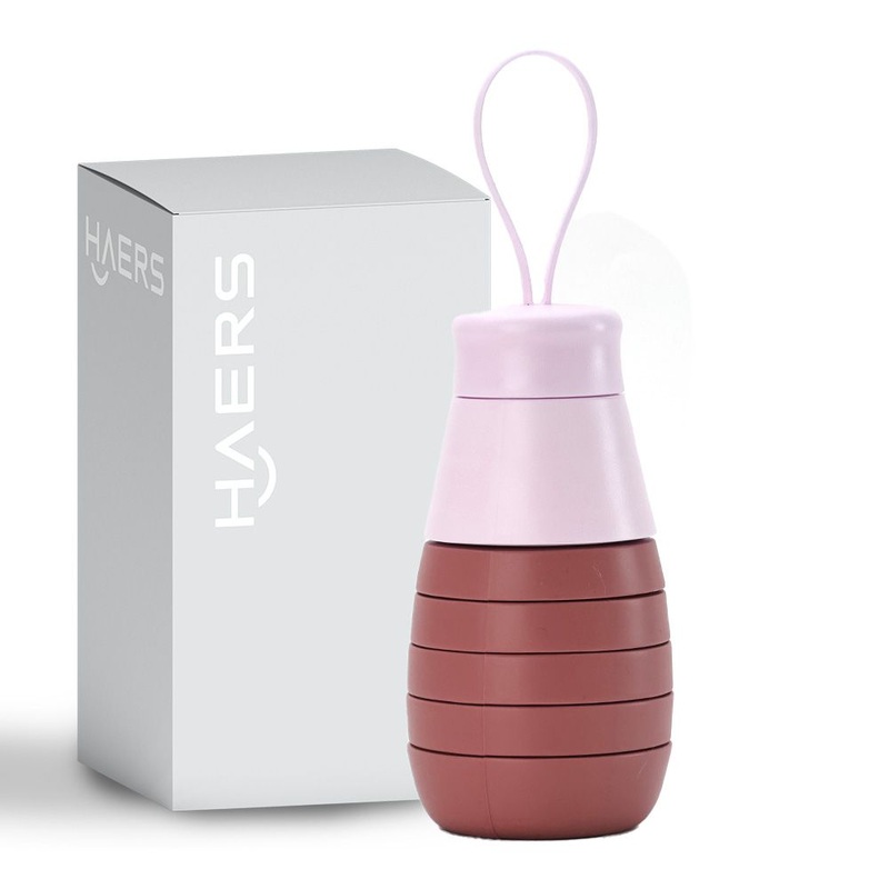 Haers Reusable Collapsible Silicone Water Bottle for Travelling – Reusable Water Bottle and Silicone Water Bottle price