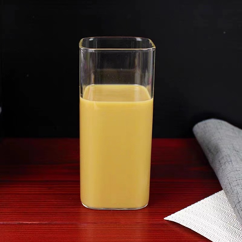 High Borosilcate Square Type Heat-Resistant Glass Coffee Cup – Honey Glass Jar Supplier and Pickles Glass Jar Factory price